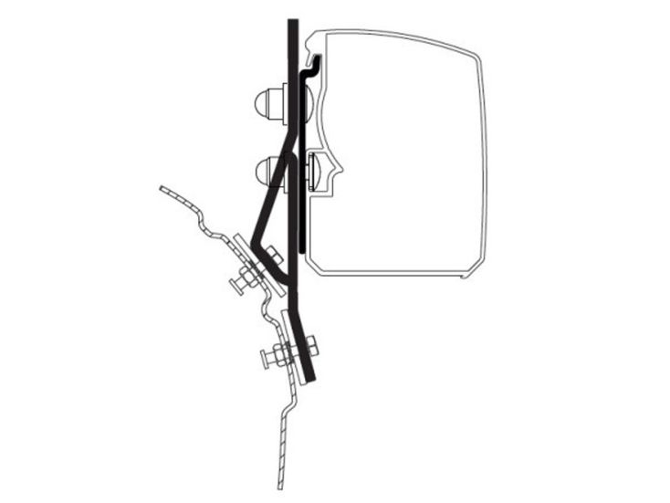 Thule adattatore VW T4