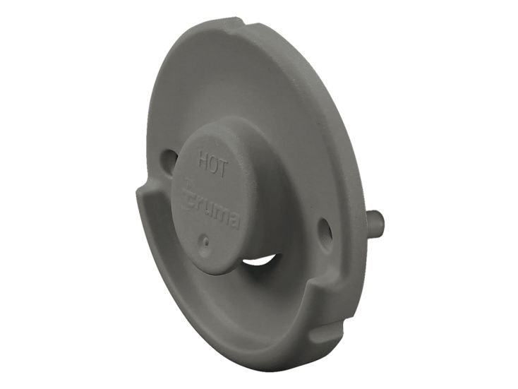 Truma ZR coperchio da parete per camino - Anthracite