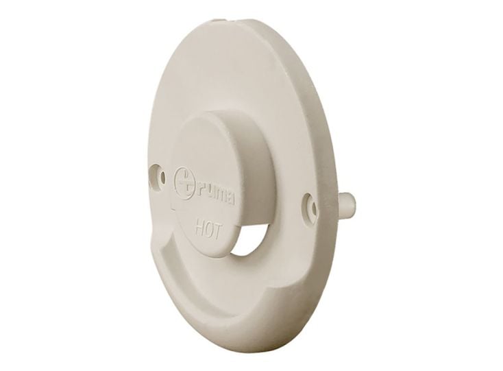 Truma ZR coperchio da parete per camino - Cream