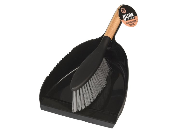 Ultra Clean scopino e paletta in bambù