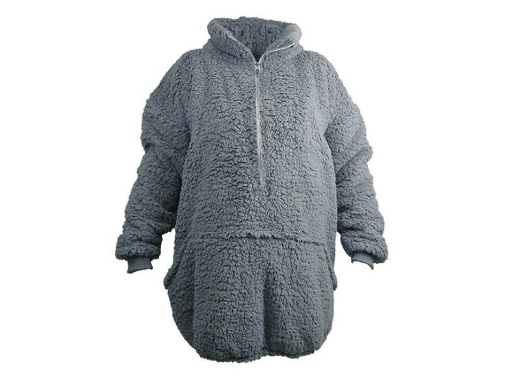 Unique Living Willow Long pile oversize - Dark Grey