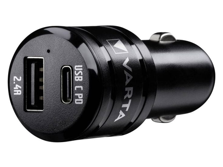 Varta Dual USB caricabatteria per auto