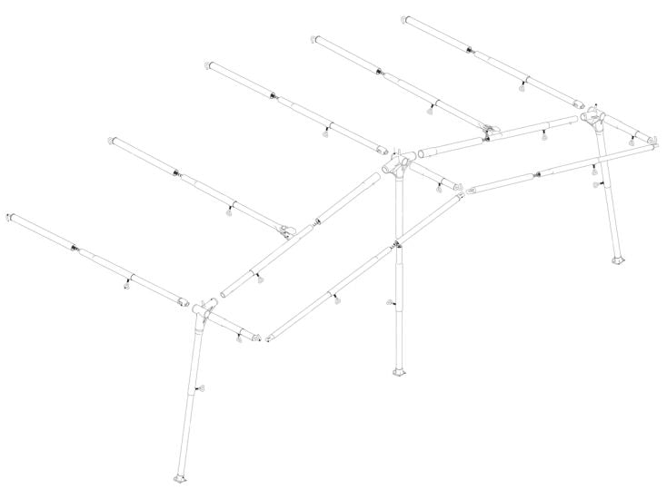 Ventura Standard 250 Prenox G18 struttura per veranda
