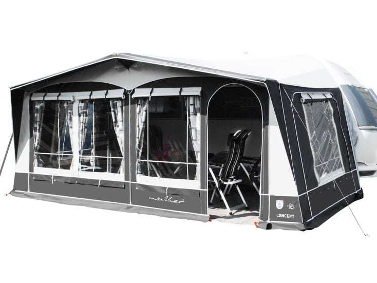 Walker Concept 240 taglia 975 (960 - 990 cm) veranda per caravan