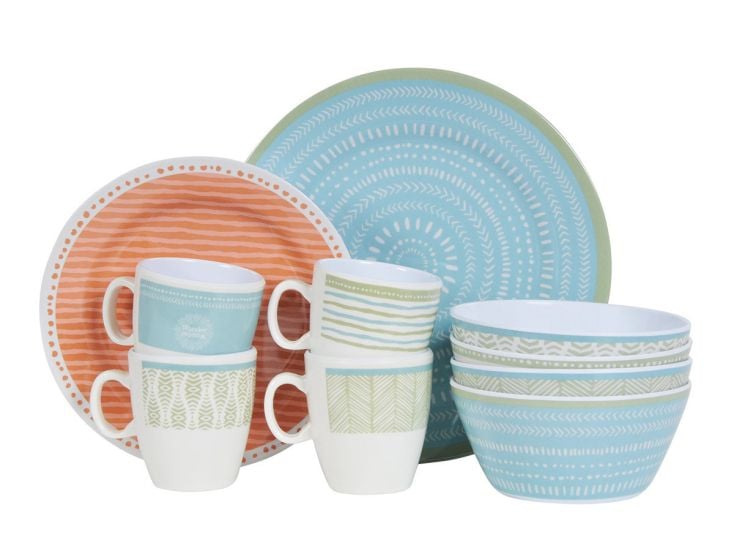 Wander Wonder Bohemian set di stoviglie - 16 pezzi