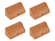 Connettori ad angolo per mobili - Beige thumbnail